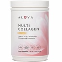 Alaya 多科拉根粉末 - I型,II型,III型,V型,X型水解Collagen Peptides 蛋白粉末补充剂 MSM + GC(Vanilla)