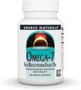 来源:Omega-7海巴克特霍恩果油、非GMO、Vegan-健康与生命源* - 60 Vegan软胶