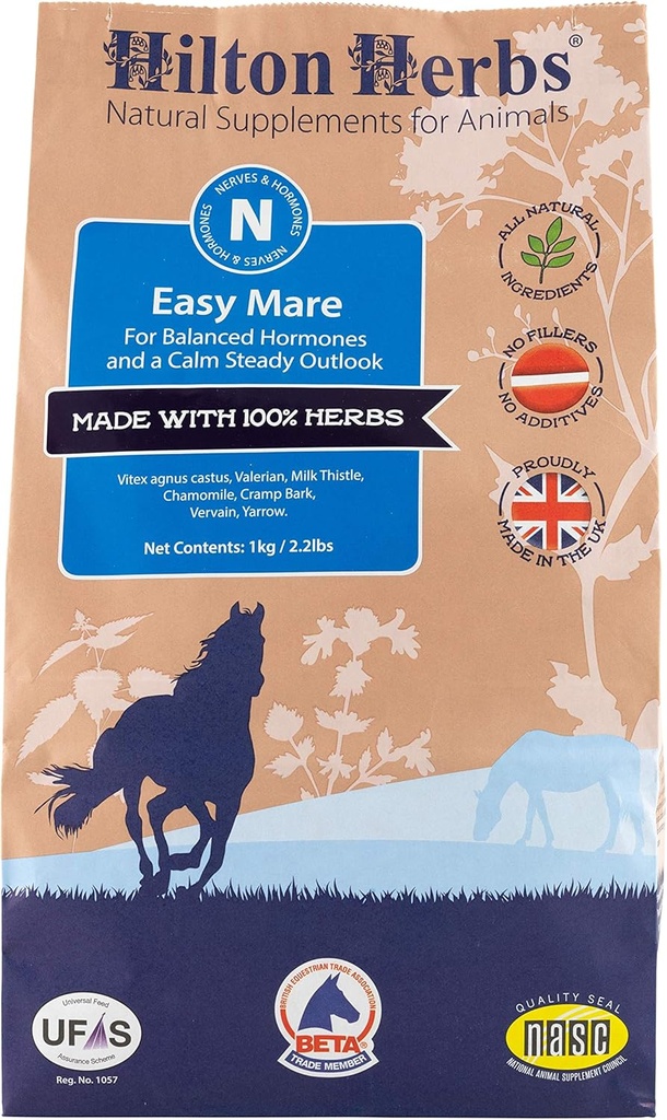 Easy Mare: 支持平衡激素和平静行为