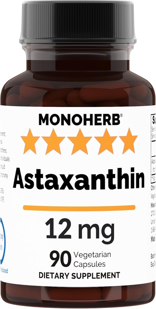 Astaxanthin 12 mg - 90 Veg 卡普尔