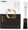 [Black & White Immune D] 韩国黑金森和白金森,亚洲Panax Ginseng提取,能源补充,Immune支持,Ginseng蜂蜜棒