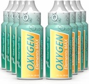 GHT - 氧元素 Max 液氧 滴入 1 Ounce 瓶中, 便携式补充剂 - Bolster 耐力和 Stamina, 清洁电池 (8 Pack)