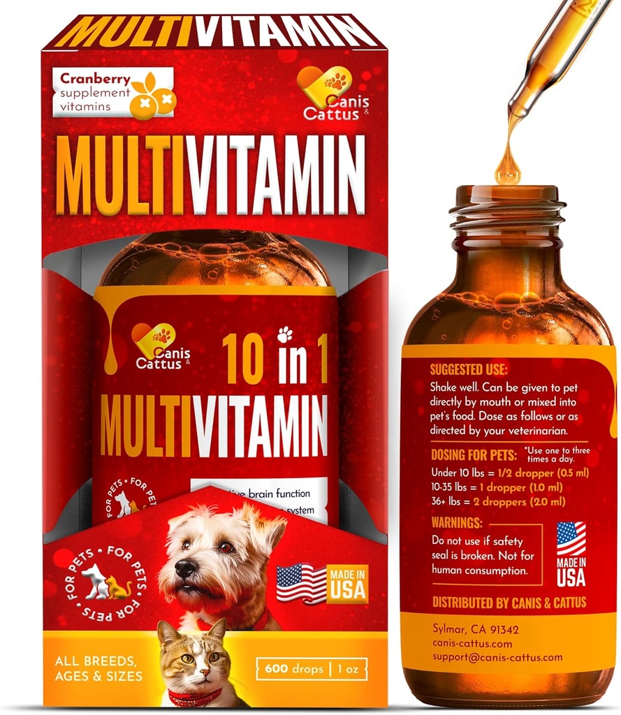 狗的维生素 猫的维生素 狗的液体多维他命 多维他命 猫的维生素