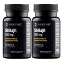 Nugenix 必需品 Shilajit Capsules 补编 - 500mg,标准化到50%富尔维酸,120 capsules
