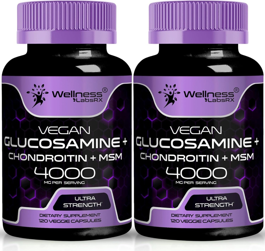 (原始内容存档于2019-03-03) (英语). Wellness LABSRX Glucosamine Chondroitin MSM - 4000mg - 240 counter