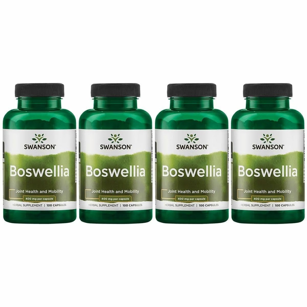 Swanson Boswellia -- -- 草药补充剂促进联合支助 -- -- Ayurvedic Sheb -- -- 联合灵活性和流动性支助 -- -- 与Boswellia Serrata Resin(100卡普勒斯)(4包)
