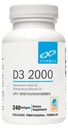 XYMOGEN D3 2000 - 生物可用维生素 D3 2000 IU(50 mcg) - 高概率维生素 D 支持免疫健康,骨骼+心脏健康的补充(240软胶)
