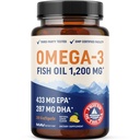 三强Omega 3 鱼油 1200 mg → EPA & DHA → 野生捕捉,可持续源头Omega-3 脂肪酸 → Premium Burpless 鱼油补充 → 非GMO,第三方测试 → 30 软胶