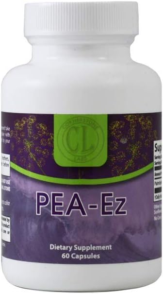 Pea-EZ(氨基乙醇酰胺) Capsules, 400 mg, 60 counter