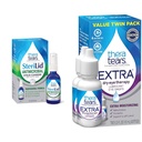 TheraTears 外干眼治疗润滑眼滴干眼,0.5 fl oz瓶,2 Counter & SteriLid Eylid Cleanser and Face Wash,用于刺激眼,2 fl oz Spray