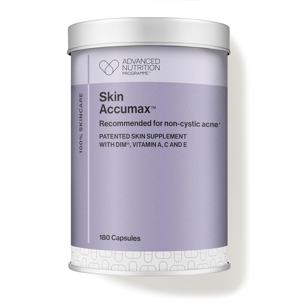 Jane iredale Skin Accumax 营养补充Capsules 改善Acne和促进健康皮肤含有维生素A、C和E Vegan & Gluten-Free