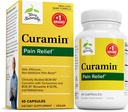 Terry自然 Curamin - 环流和内分泌支持的Crucumin补充剂 - 偶尔支持不适 - 艾滋病 健康肌肉 - 60卡普尔