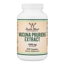 穆库纳·普鲁林斯(Mucuna Pruriens) 提取卡普苏莱斯 - 多巴明助推补 - 210 计数,1000 mg per service, 20% (来自天鹅绒豆) (用于Mood和动机支持) 第三方 双木测试