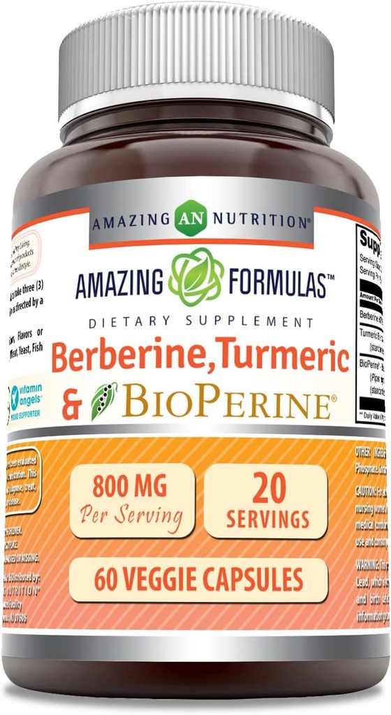 (原始内容存档于2017-09-21) (英语). Verberine Turmeric & Bioperine 800mg Pervice 60 Vegie Capsules Supplement \ \ 非 GMO = Gluten Free = 在美国制造 = 蔬菜理想
