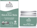 Earth Mama Organization Skin & Scar Balm QQC - 部分 恢复皮肤护理,怀孕延伸 Mark Scar Cream 与有机乔乔巴油,塔马努油和Gotu Kola