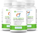 Ben的《前列腺补充品的自然健康总健康》,配有Beta Sitosterol维生素C、D、E、锌和Turmeric,360 Vegicaps, 3 Pack