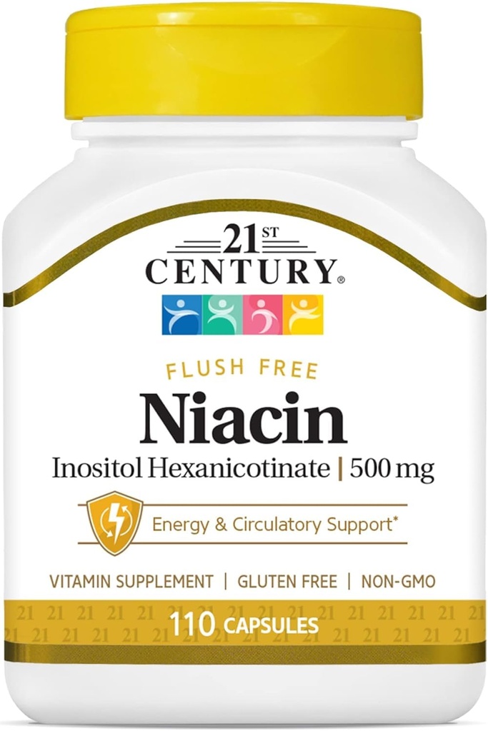 Niacin Flush 自由500毫克 110卡普尔
