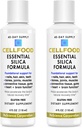 细胞食品基本西里卡抗衰老公式,4 fl oz,2 Pack - 支持健康骨骼,关节,毛发,皮肤,钉子,牙齿和胶类 - 易吸 - 格卢滕自由,Thiaminase自由,非GMO - 80天供应
