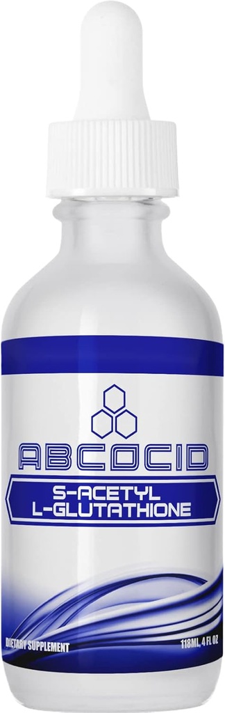 S-Acetyl L-Glutathione 95毫克,4 Oz Liquid,240种服务产品,在美国制造,快速吸收,质量强物料,非GMO,GMP认证无残忍产品