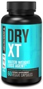 Jacked Factory Dry-XT 稀释水药丸 - 天然补充 – 减少保留水量 – Bloating – Dandelion 根提取,钾, 7 更强效的原料 - 60 Vegie Capsules