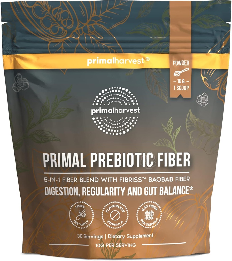 Primal Harvest Prebiotic Fiber Powder Unflavored, 30 service 5 in 1 Daily suppless with Organic Acacia and Fibriss Organic Baobab Powder. 中国植物物种信息数据库.