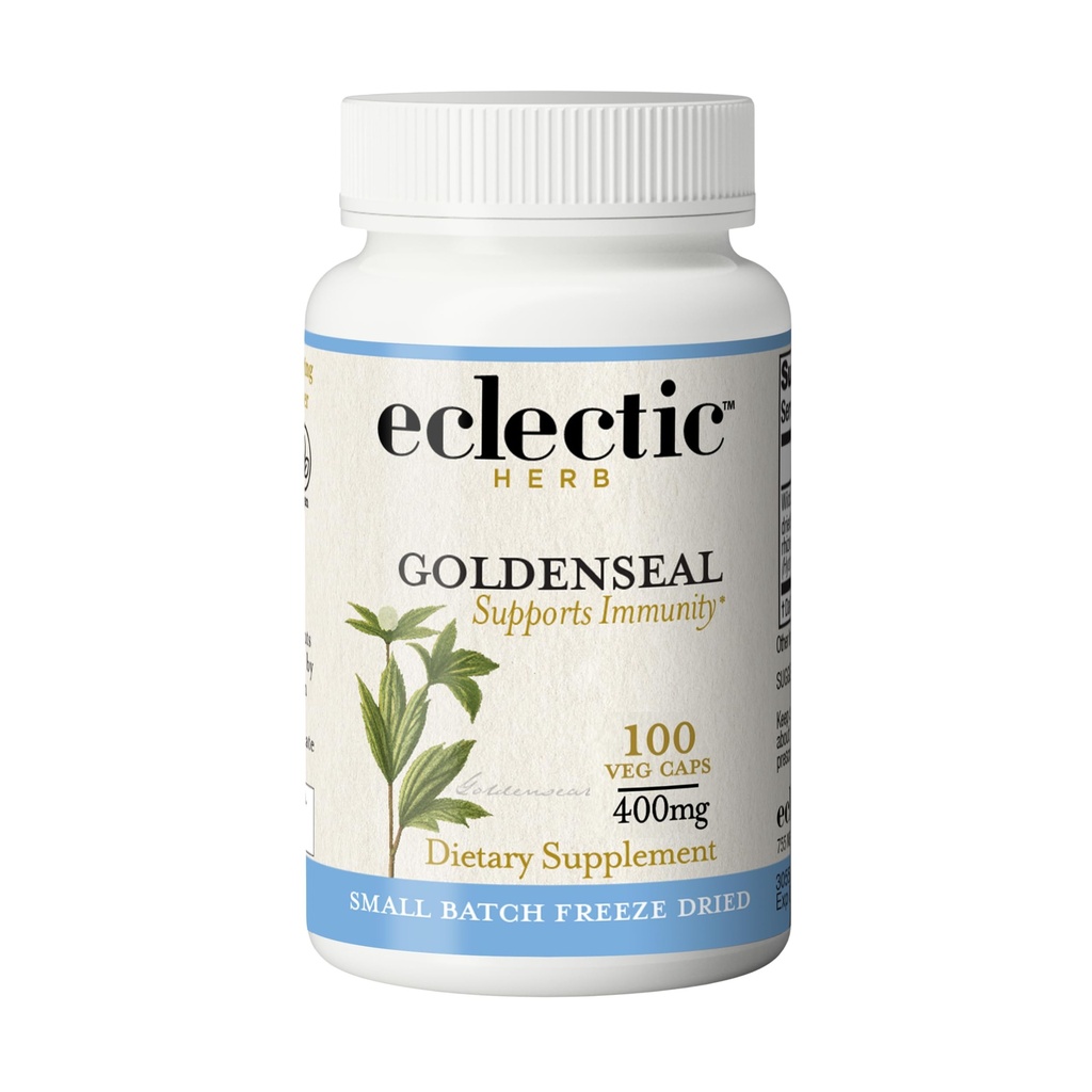 电学研究所 Raw Street-Dered Goldenseal Capsules | 100 CT