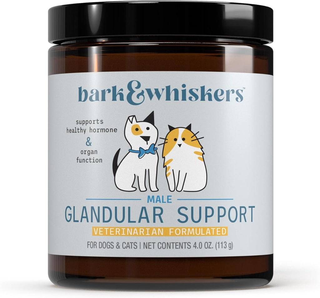 Mercola Bark & Whiskers Glandular 博士 支持内分泌和器官健康 -- -- 冻结-干法 -- -- 免费配料 -- -- 75 Scoops(4 oz)