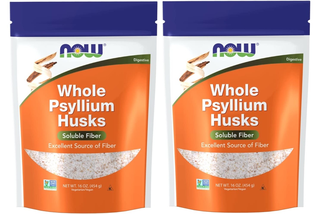 Now Foods Psyllium Husks 整体, 16 Oz (Pack of 2) (第2包) 食品 yl sk sk