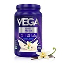 Vega原原基本蛋白 - 25g 植物基蛋白, Creamy Vanilla, 20 services, Vegan Non-GMO 饮料混合剂, Smoothie & Shake Ready, Gluten Free, Dairy Free, 32.5oz (包装 May Vary)