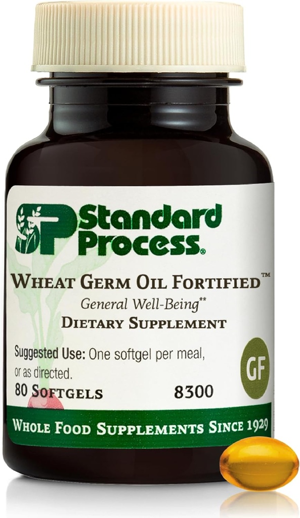 标准工艺 Wheat Germ 石油强化 -- -- 抗氧化剂援助活动的免疫支持补充 -- -- 无糖、无泥和无烟 -- -- 80种软胶(80种服务)