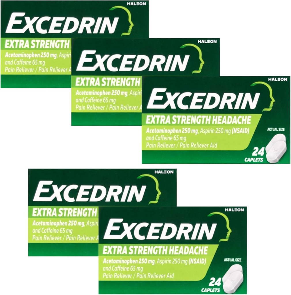Excedrin Extrastrong - 24卡,包5