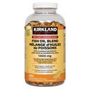 Costco Corporation Inc. Kirkland 签名 100% 野生鱼油 与阿拉斯加沙门石油,1000mg,400软胶