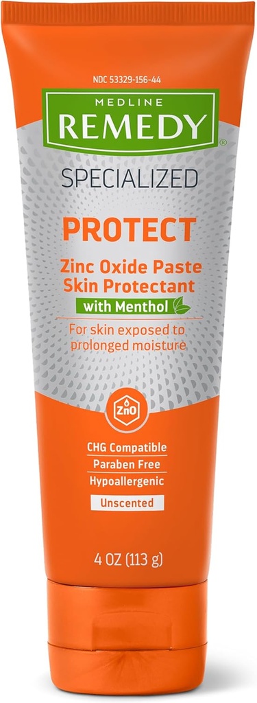 专门用Menthol(4 oz Tube)、无菌、Calamine、失禁护理、Diaper Rash、湿度保护、伪君子、Paraben自由、成人、慰安妇等涂抹的锌氧化物