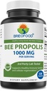 Brieofood Bee Propolis 每架1000毫克 - 120卡普勒