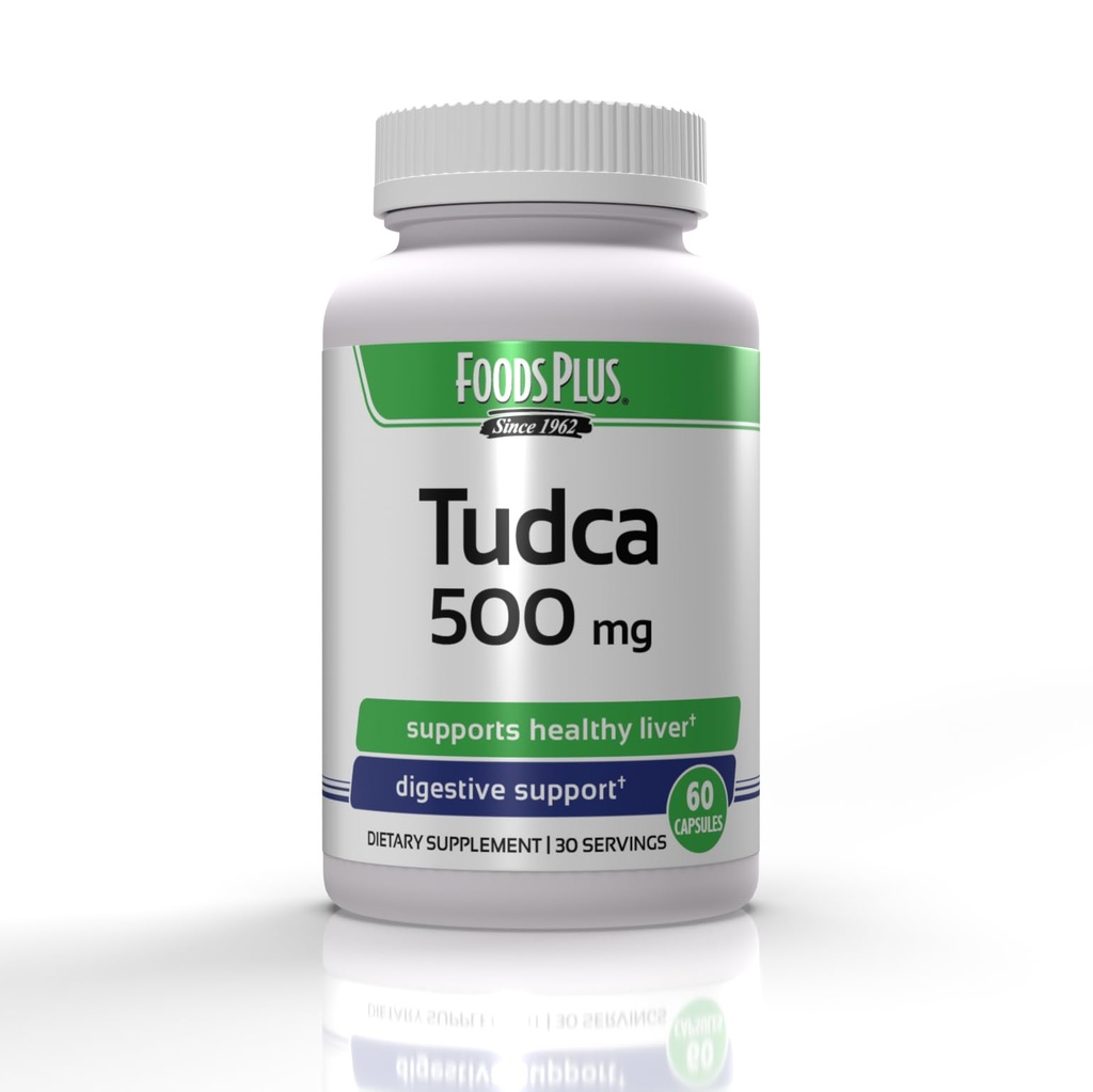 Tudca, 肝脏支持, 促进消化健康, 支持健康肝脏, Potent Bile盐, 肝脏恢复与修复, 60 Capsules