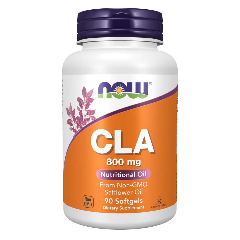 NOW 补充剂,CLA(硫酸),800毫克,营养油,90软胶