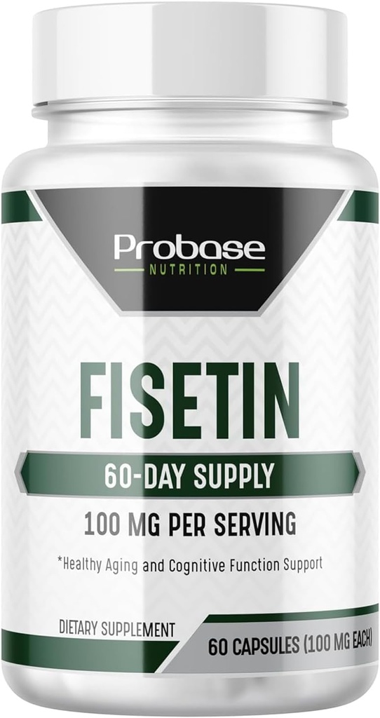 原营养Fisetin 感应补充100mg高概率60天细胞健康供应
