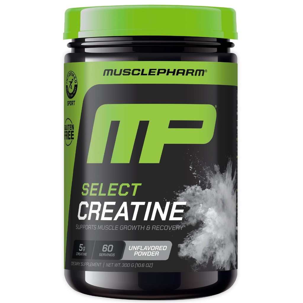 肌肉Pharm Creatine 单水合物粉末,预修肌建设器和后修肌恢复补剂,超水合物100% 单水合物 Creatine Powder, 60 services, Unforwarded