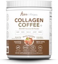 NUTRACOLLAGEN Peptide Powder with Premium Columbian Coffee; Grass-Fed; Keto Friendly, MCT椰子油粉, 豆类自由, Gluten Free, 糖类自由, 40mg Cafeine/SVG; Mocha Hazelnut 25 服务