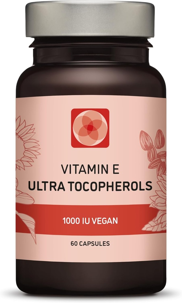 维生素E 1000 IU UU Tocopherol 450mg 维生素E Vegan – 全部4 Tocopherols – Alpha Tocopherol + Beta Tocopherol + Gamma Tocopherol + Delta Tocopherol – unique d Alpha (180) 互联网档案馆的存檔,存档日期2014-03-02.