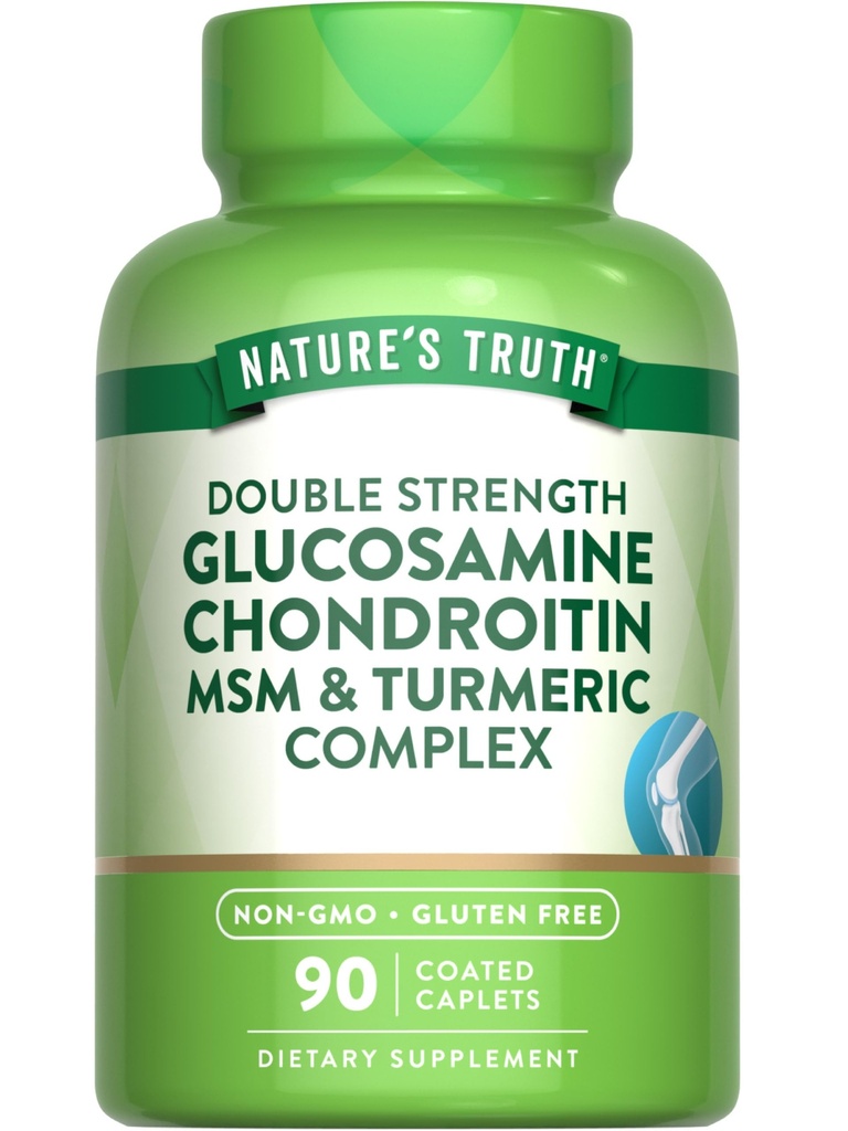 大自然的真理Glucosamine Chondroitin MSM Complex ####90 Caplets ################################################################################################################################################################################################################################
