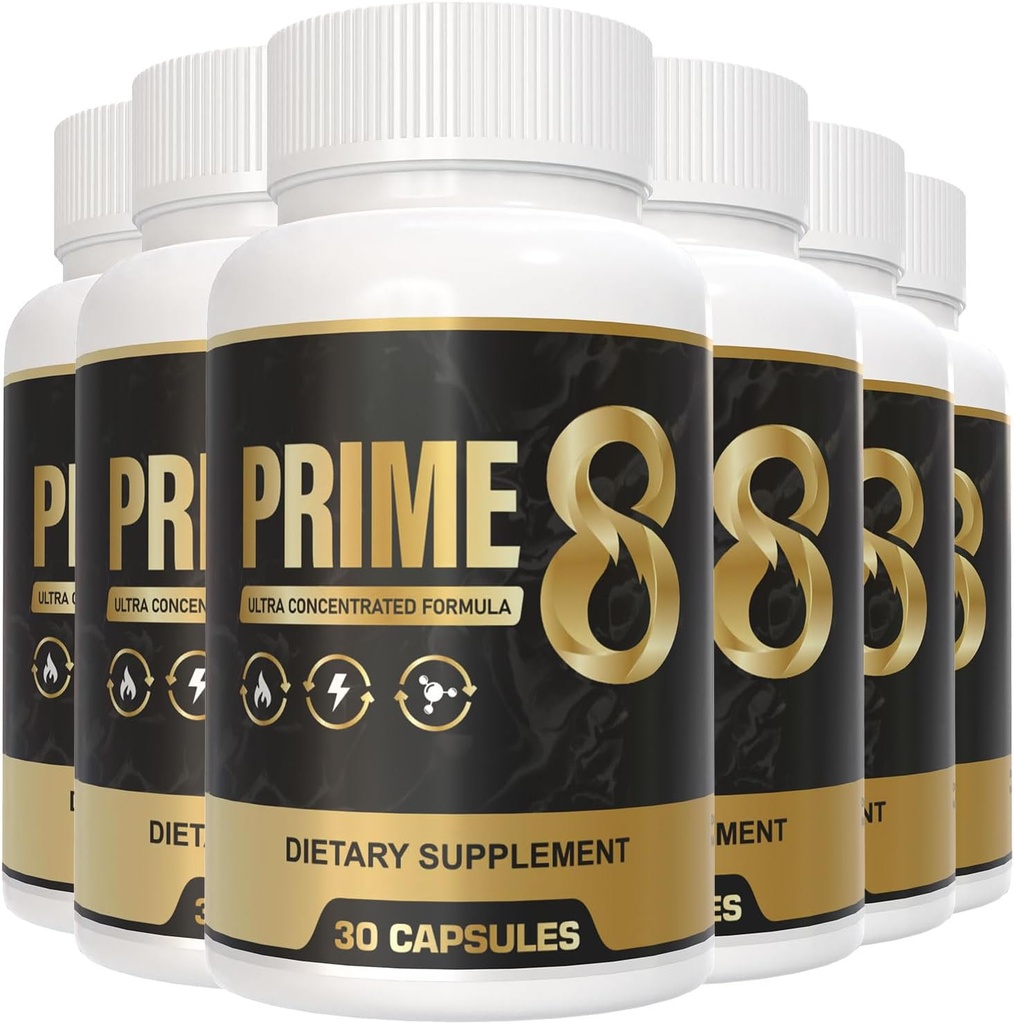 PRIME 8 100% 认证原始 QQPrime8 官方公式 (6 Pack) 180天