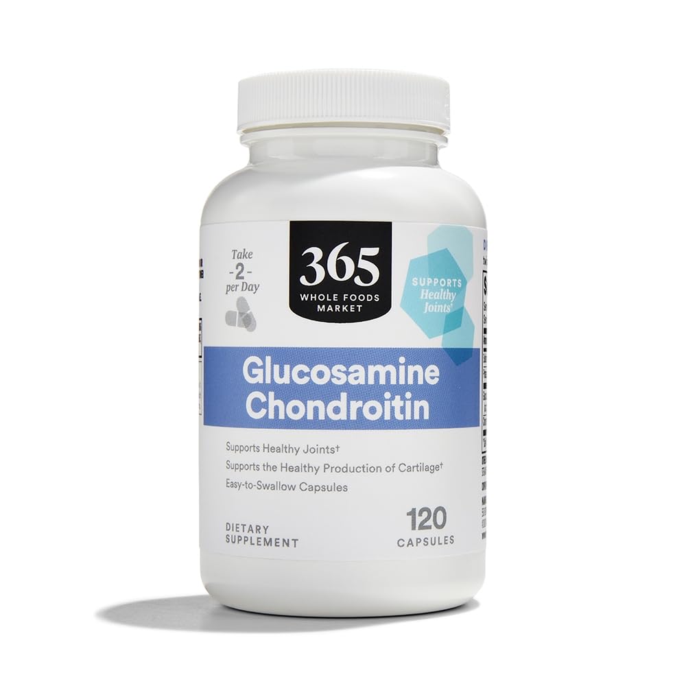 365 由全食品市场,Glucosamine Chondroitin,120 Capsules公司制作