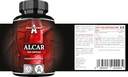 APOLLO的HEGEMONY Acetyl L-Carnitine HCL 550 mg,ALCAR 150 Vegan Capsules,5个月供应,高强度氨酸补充,支持认知功能和能量水平