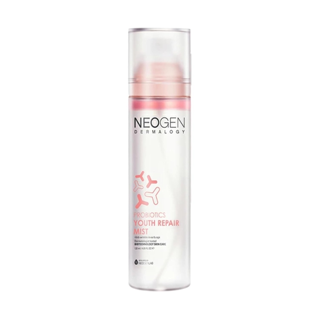 [K-Beauty] Neogen Dermalogy Probiotics 青年修复雾 QQ Gentle 液化面雾 W/ Superprobiotics Collagen, Niacinamide & Ceramides 4.05 fl oz