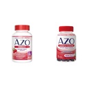 AZO Cranberry Urinary Tract 健康补充软胶和古米, 1软胶/古米=1 玻璃 Cranberry 汁,无糖,非GMO, 100软胶和72 古米
