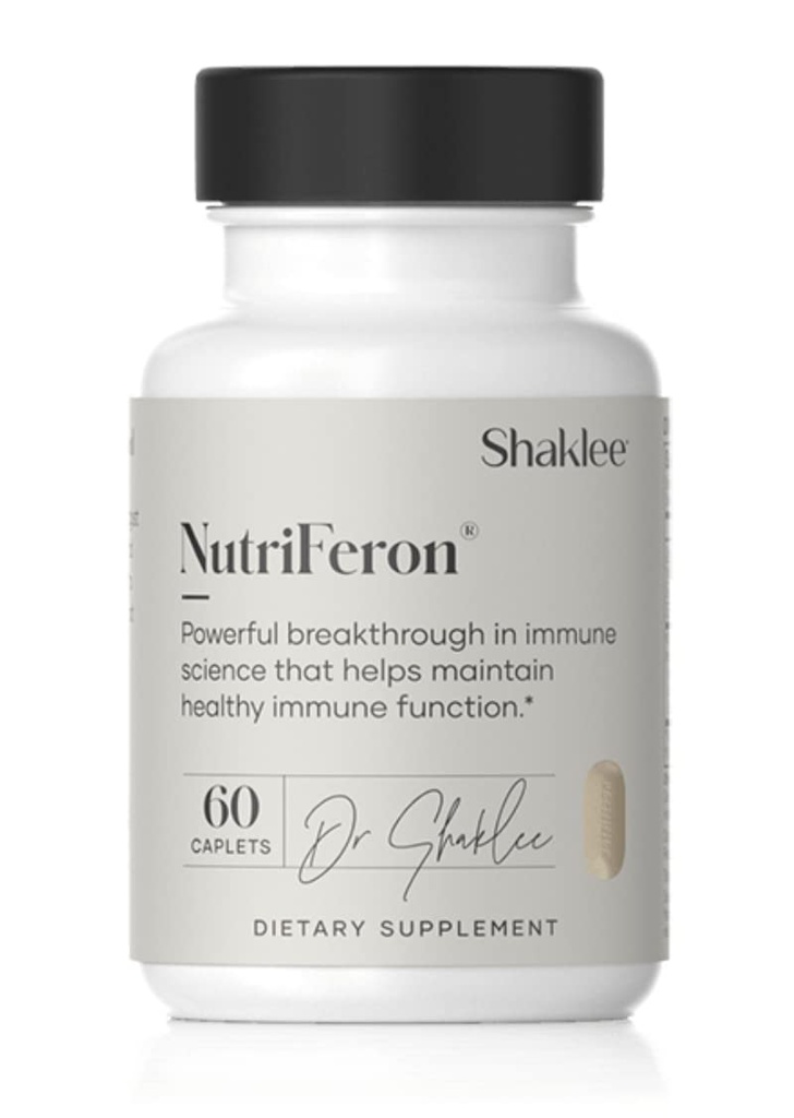 Shaklee - NutriFeron® Imune-Boosting 植物混合剂 - 由著名免疫学家开发 - 与干扰剂-Boosting 成份促进健康免疫功能 - 含有锌 - 60卡