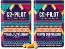 补充2 包装:喷气拉格预防+ Ashwagandha, Rhodiola, D3+ 用于免疫支持, 能源,消化健康 | 飞机旅行基本原理 | Vegan | 120 计数