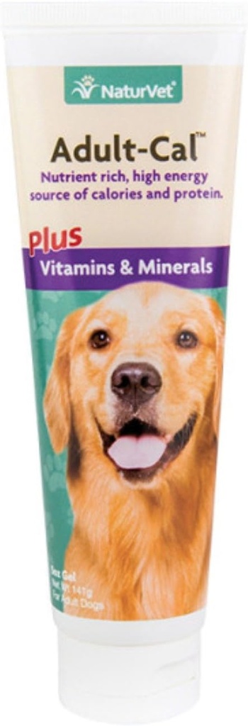 NaturVet 成人-加州营养Gel + 维生素和矿产品用于养狗,5 oz Gel,美国制造