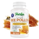 Parker Naturals Superial Bee Pollen Capsules, 3520 mg Royal Jelly, Bee Pollen, and Bee Propolis Capsules, Natural Bee Pollen Supplement for Adults, 150 Capsules (原始内容存档于2019年).